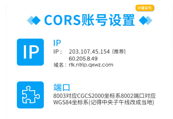 cors賬號在河南地區(qū)的參數(shù)設(shè)置是什么樣的？